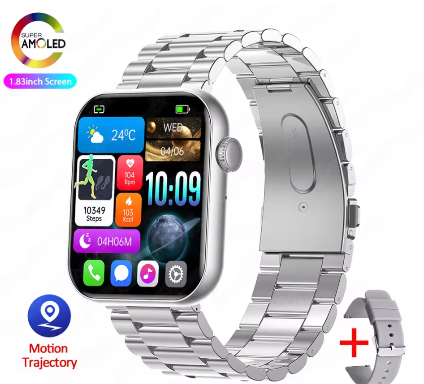 Smartwatch met Bellen – 1.9 Inch Touchscreen en IP68 Waterdicht