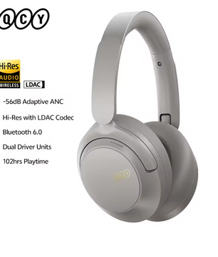 Draadloze Over-Ear Koptelefoon – ANC Noise Cancelling en Hi-Res Audio
