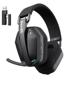 Draadloze Gaming Headset – Bluetooth, 2.4GHz en Microfoon, Ultra-Licht