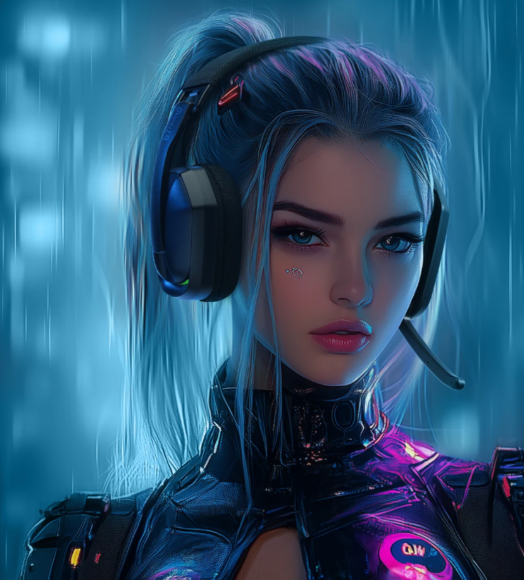 Draadloze Gaming Headset – Bluetooth, 2.4GHz en Microfoon, Ultra-Licht
