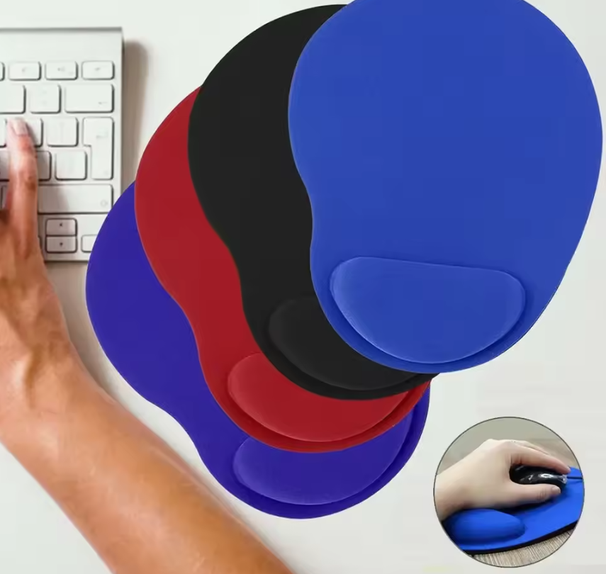 Ergonomische Muismat met Polssteun – Comfortabele Antislip Wrist Support