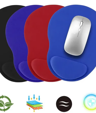 Ergonomische Muismat met Polssteun – Comfortabele Antislip Wrist Support