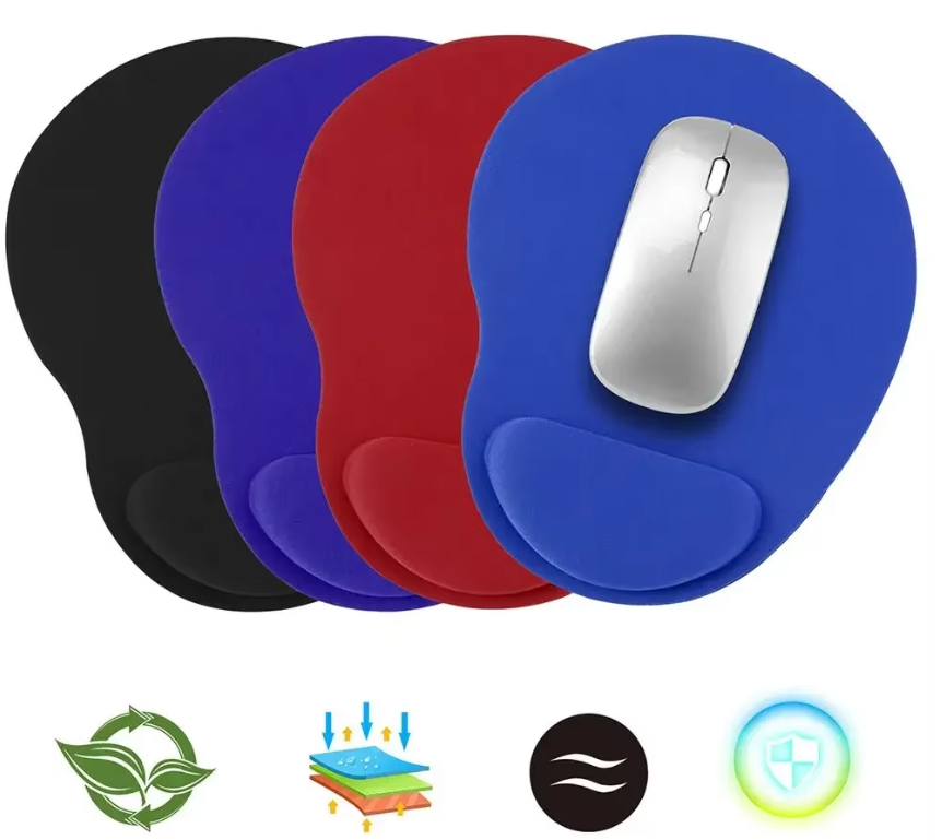 Ergonomische Muismat met Polssteun – Comfortabele Antislip Wrist Support