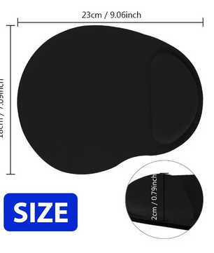 Ergonomische Muismat met Polssteun – Comfortabele Antislip Wrist Support
