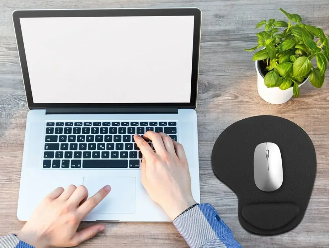 Ergonomische Muismat met Polssteun – Comfortabele Antislip Wrist Support