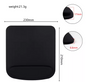 Ergonomische Muismat met Polssteun – Comfortabele Antislip Bureau Accessoire