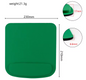 Ergonomische Muismat met Polssteun – Comfortabele Antislip Bureau Accessoire
