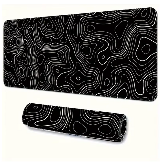 Grote Gaming Muismat – Bureau Mat met Antislip Rubber en Gestikte Randen