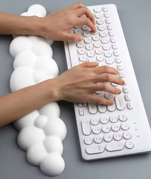 Ergonomische Polssteun Set – Muismat en Toetsenbord Pad met Antislip Onderzijde