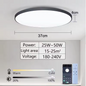 Smart LED Plafondlamp – Dimbaar met App en Afstandsbediening