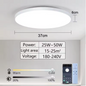 Smart LED Plafondlamp – Dimbaar met App en Afstandsbediening
