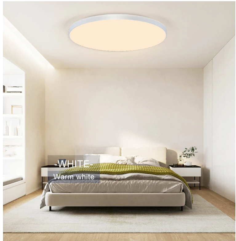 Smart LED Plafondlamp – Dimbaar met App en Afstandsbediening