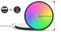 Smart LED Plafondlamp 24W – RGB Dimbaar met App en Voice Control