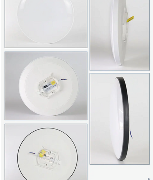 Smart LED Plafondlamp 24W – RGB Dimbaar met App en Voice Control