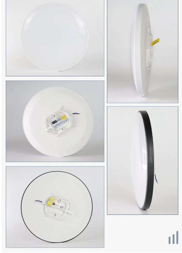 Smart LED Plafondlamp 24W – RGB Dimbaar met App en Voice Control