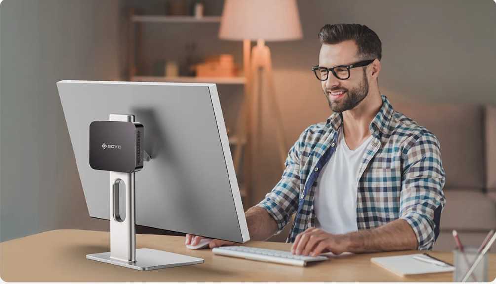 Mini PC Intel i5 – 8GB RAM, 128GB SSD, Dual 4K Display