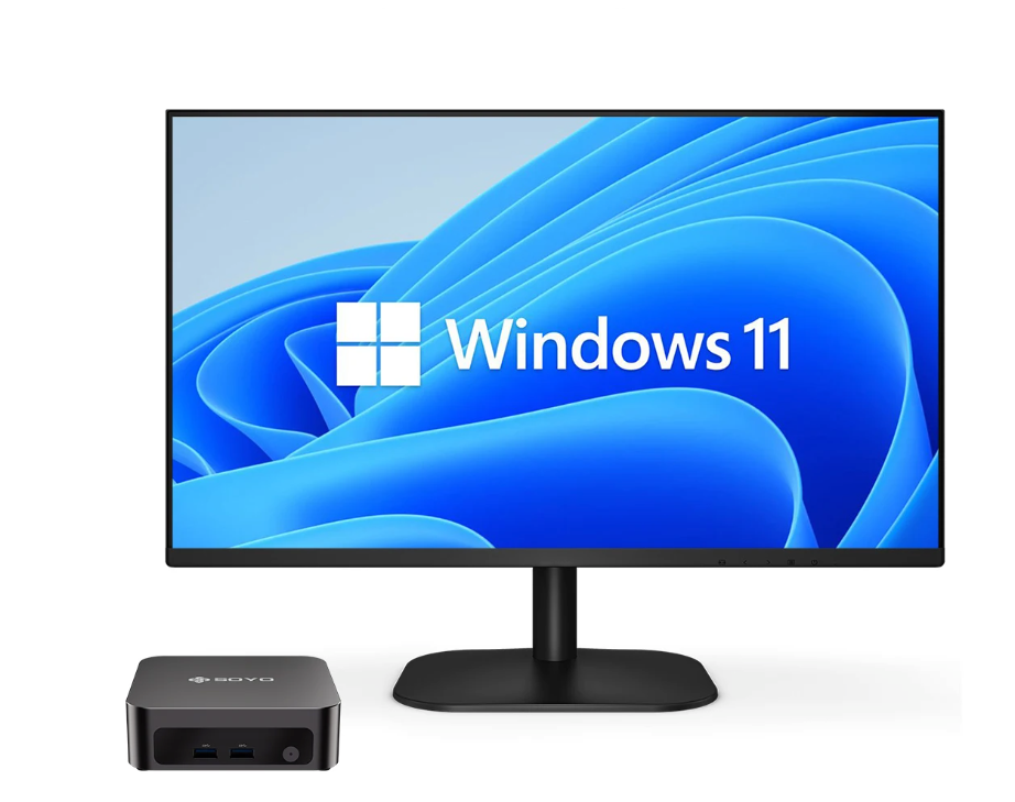 Mini PC Intel i7 – 8GB RAM, 128GB SSD, Dual 4K Display