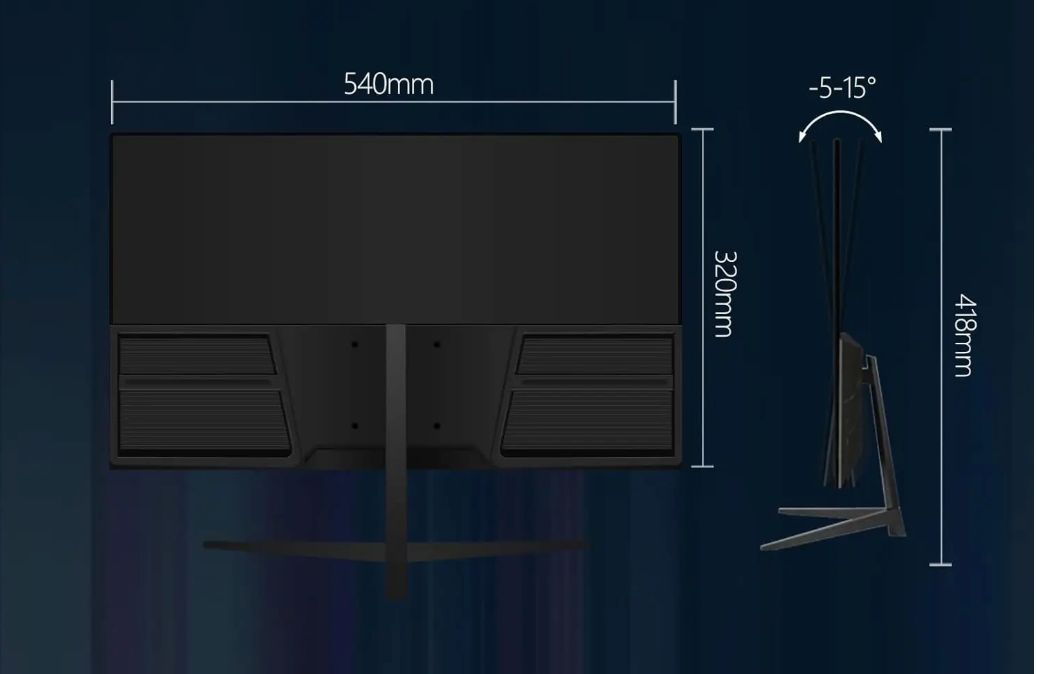 24 Inch Gaming Monitor – 180Hz, 1ms, FHD IPS met HDR en G-Sync