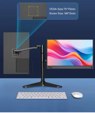 15.6 Inch Portable Monitor – Full HD IPS, USB-C en HDMI