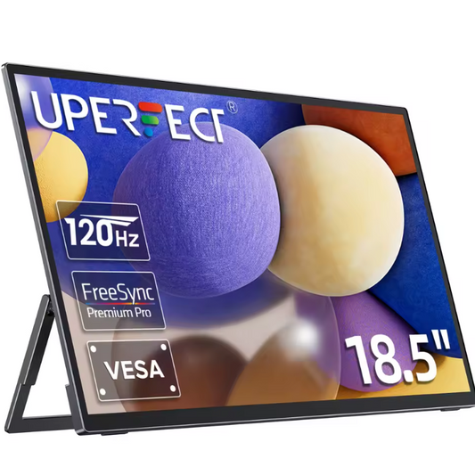 18.5 Inch Portable Monitor – 120Hz Full HD IPS met USB-C en HDMI