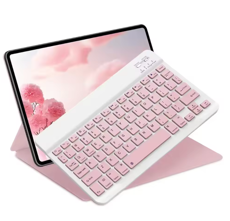 Draadloos Bluetooth Toetsenbord – Compact, Stil en Geschikt voor Tablet, Laptop en Smartphone