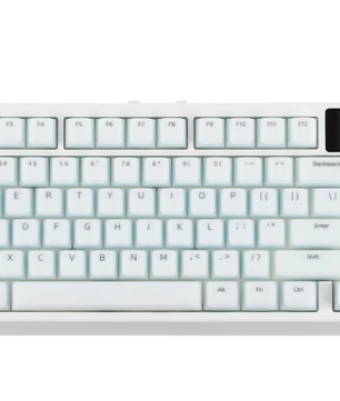 Mechanisch Toetsenbord 80% – Draadloos/Bluetooth/2.4GHz, Hot-Swap en Glazen Display met Knop