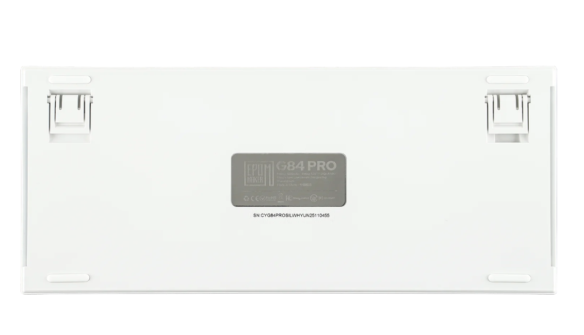 Mechanisch Toetsenbord 80% – Draadloos/Bluetooth/2.4GHz, Hot-Swap en Glazen Display met Knop