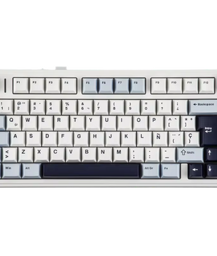 Mechanisch Gaming Toetsenbord 75% ISO-ES – Draadloos/Bluetooth/2.4GHz, Hot-Swap en RGB Verlichting