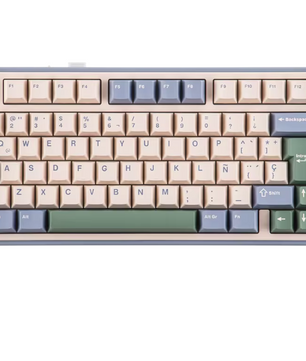 Mechanisch Gaming Toetsenbord 75% ISO-ES – Draadloos/Bluetooth/2.4GHz, Hot-Swap en RGB Verlichting