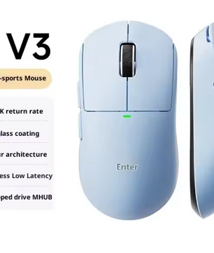 Ultralichte Gaming Muis – 26000 DPI, Draadloos/Bluetooth/2.4GHz, Ergonomisch en Low Latency