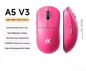 Ultralichte Gaming Muis – 26000 DPI, Draadloos/Bluetooth/2.4GHz, Ergonomisch en Low Latency