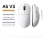 Ultralichte Gaming Muis – 26000 DPI, Draadloos/Bluetooth/2.4GHz, Ergonomisch en Low Latency