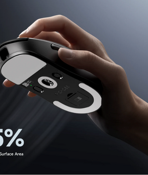 Ultralichte Gaming Muis – 26000 DPI, Draadloos/Bluetooth/2.4GHz, Ergonomisch en Low Latency