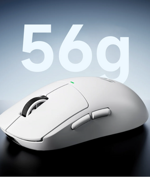 Ultralichte Gaming Muis – 26000 DPI, Draadloos/Bluetooth/2.4GHz, Ergonomisch en Low Latency