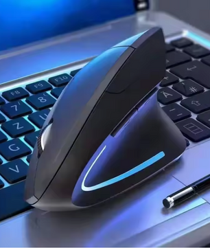 Ergonomische Verticale Draadloze Muis – 2.4GHz, 6 Knoppen en Instelbare DPI
