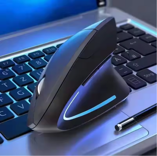 Ergonomische Verticale Draadloze Muis – 2.4GHz, 6 Knoppen en Instelbare DPI