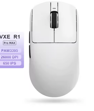 Ultralichte Esports Gaming Muis – 26000 DPI, Draadloos 2.4GHz, PAW3395 Sensor en Low Latency