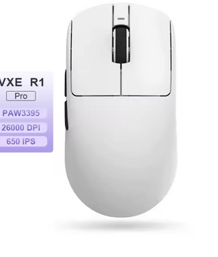 Ultralichte Esports Gaming Muis – 26000 DPI, Draadloos 2.4GHz, PAW3395 Sensor en Low Latency