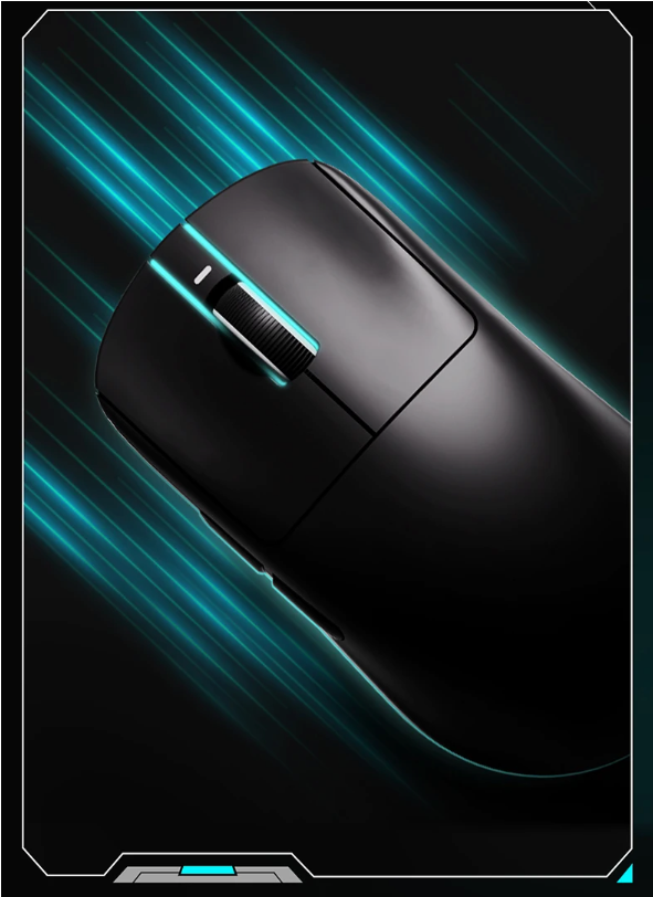 Ultralichte Esports Gaming Muis – 26000 DPI, Draadloos 2.4GHz, PAW3395 Sensor en Low Latency