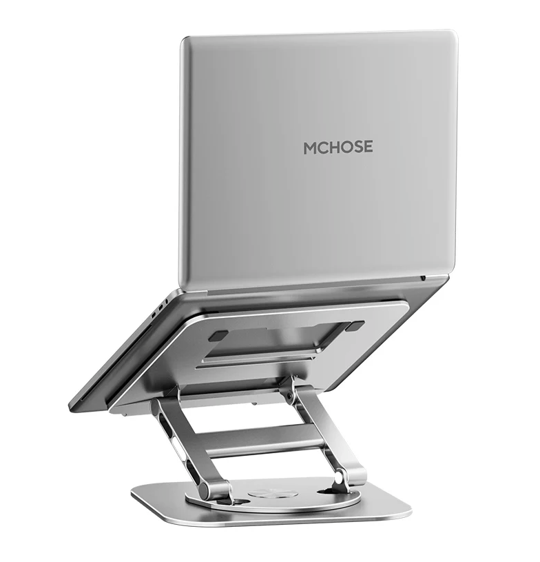 Verstelbare Laptop Standaard 360° – Aluminium Laptop Houder voor Bureau