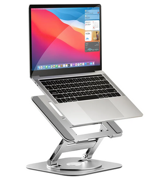 Verstelbare Laptop Standaard 360° – Aluminium Laptop Houder voor Bureau