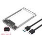 2.5” HDD/SSD Behuizing USB 3.0 en Type-C – Externe Hard Drive Case