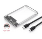2.5” HDD/SSD Behuizing USB 3.0 en Type-C – Externe Hard Drive Case