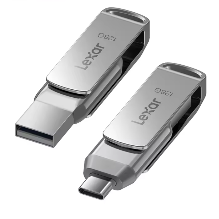 Dual USB 3.2 Flash Drive Type-C en USB-A – Snelle Metalen USB Stick