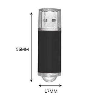 USB Flash Drive Type-C en USB-A – Compacte Metalen USB Stick
