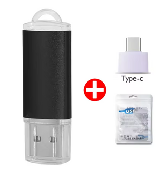 USB Flash Drive Type-C en USB-A – Compacte Metalen USB Stick