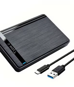 2.5” HDD/SSD Behuizing USB 3.0/Type-C – Externe Opslag Case