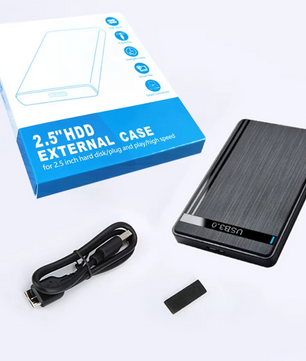 2.5” HDD/SSD Behuizing USB 3.0/Type-C – Externe Opslag Case