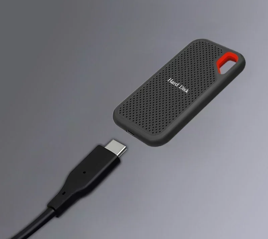 Externe SSD USB 3.2 – Snelle Draagbare Opslag voor PC, Laptop en Mac