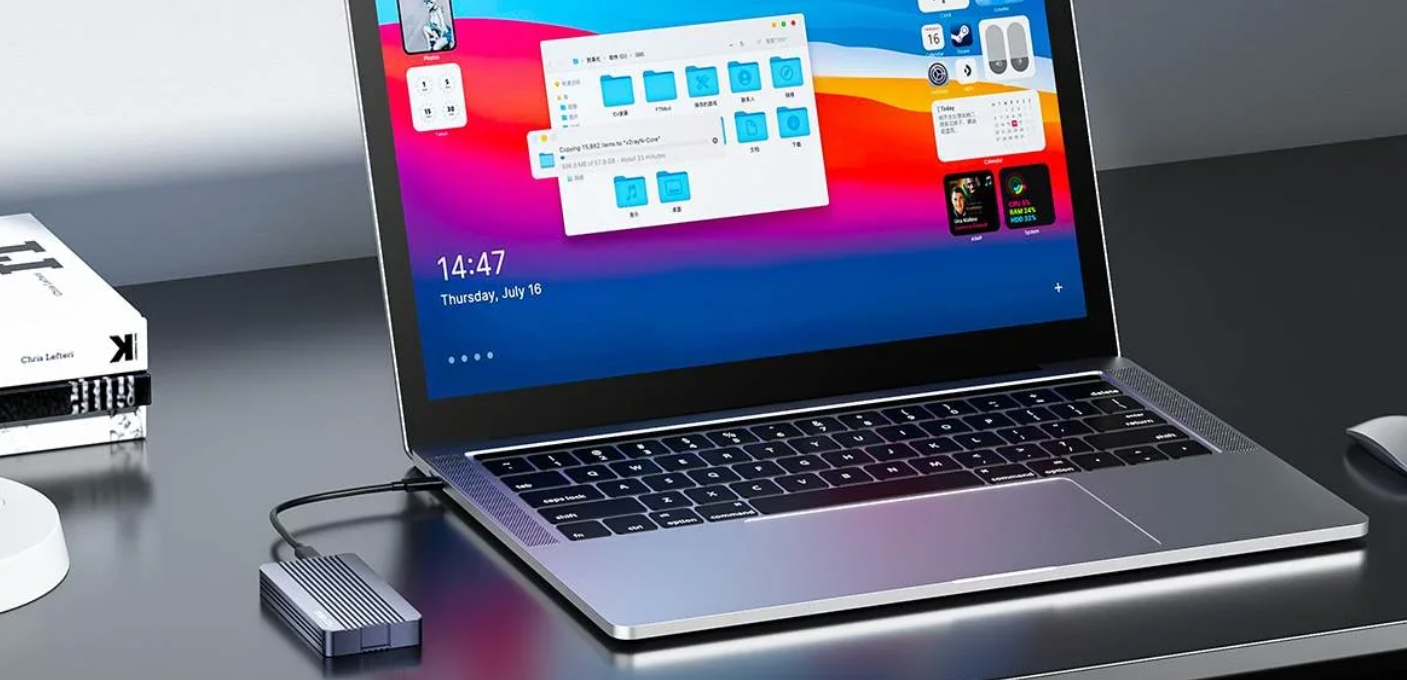 M.2 NVMe SSD Behuizing Thunderbolt 3 – 40Gbps High-Speed Case